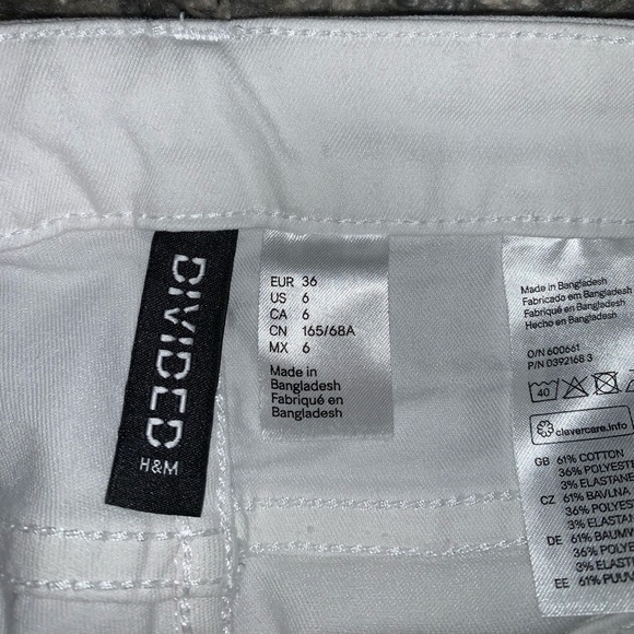 White H&M Jean shorts - Picture 3 of 3